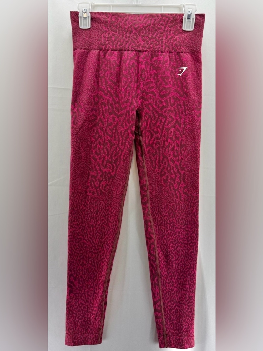 Gymshark Adapt Animal Print Seamless 7/8 Leggings Size Medium
